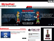Tablet Screenshot of metroportavm.com.tr